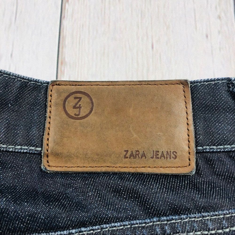 Zara Dark Wash Skinny Jeans Size 31 inseam… - Picture 8 of 9